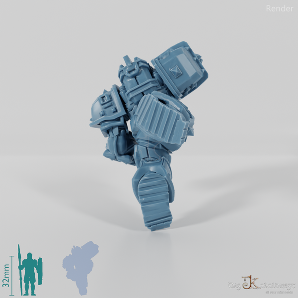 Khazaroth Empire - Iron Mole mit Klingenhandschuh 06