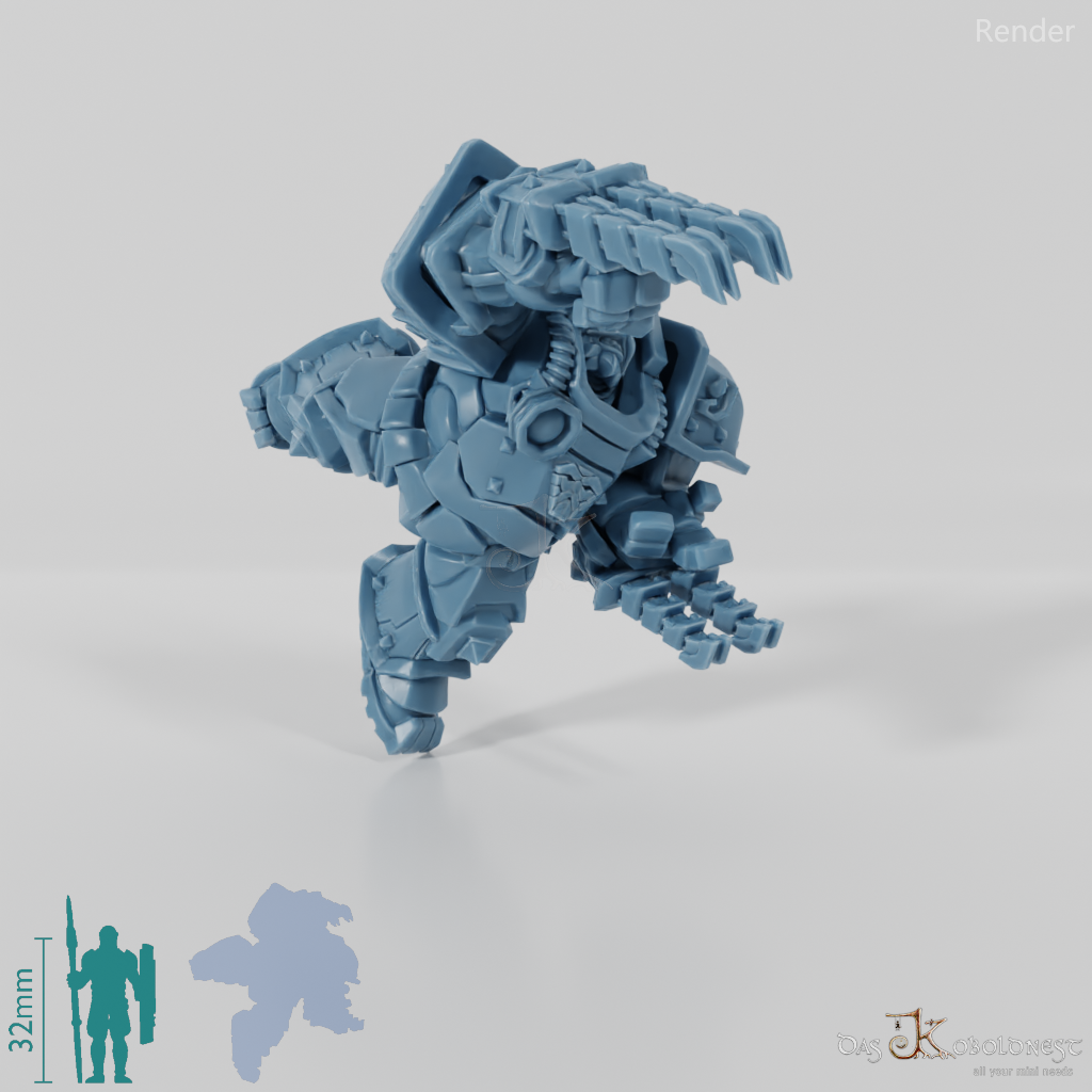 Khazaroth Empire - Iron Mole mit Klingenhandschuh 06