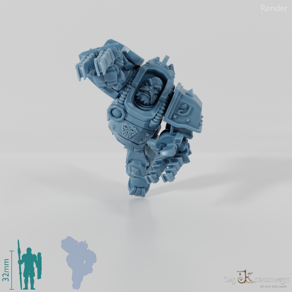 Khazaroth Empire - Iron Mole mit Klingenhandschuh 06