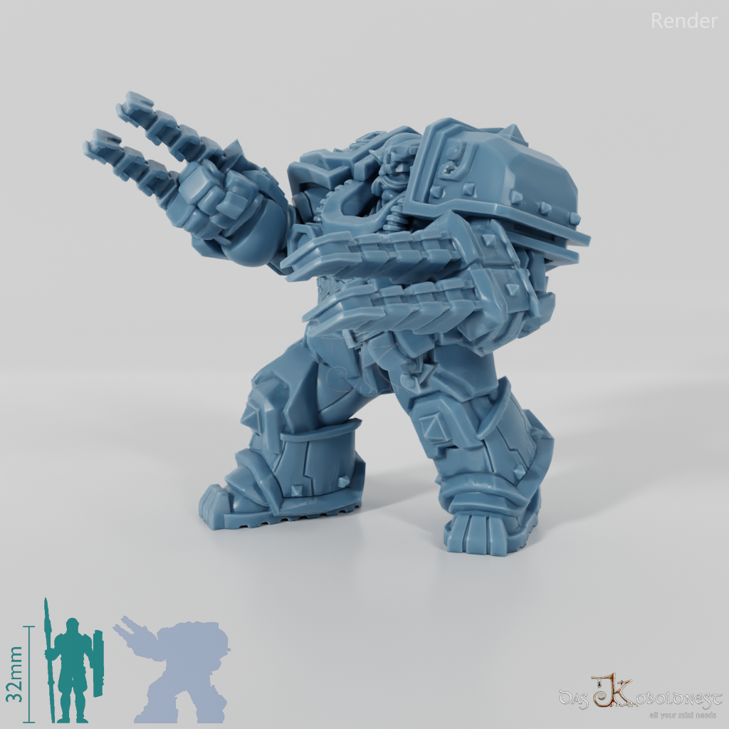 Khazaroth Empire - Iron Mole mit Klingenhandschuh 08