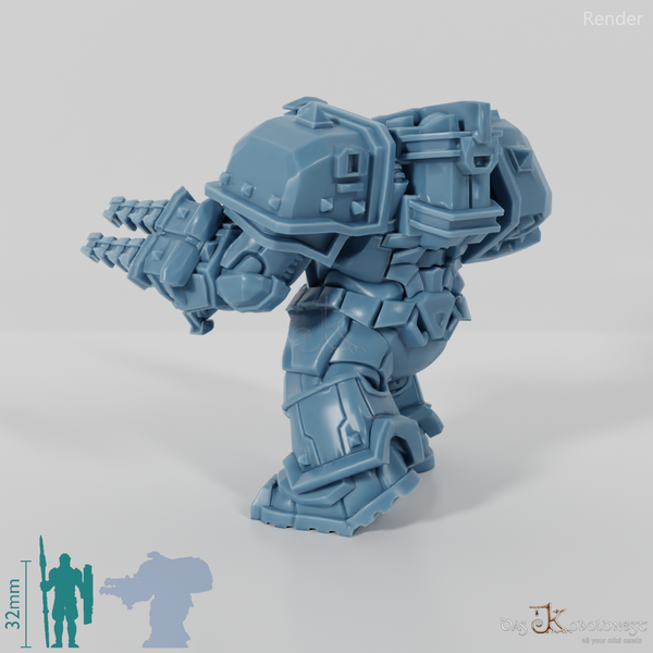 Khazaroth Empire - Iron Mole with Bladed Gauntlet 08