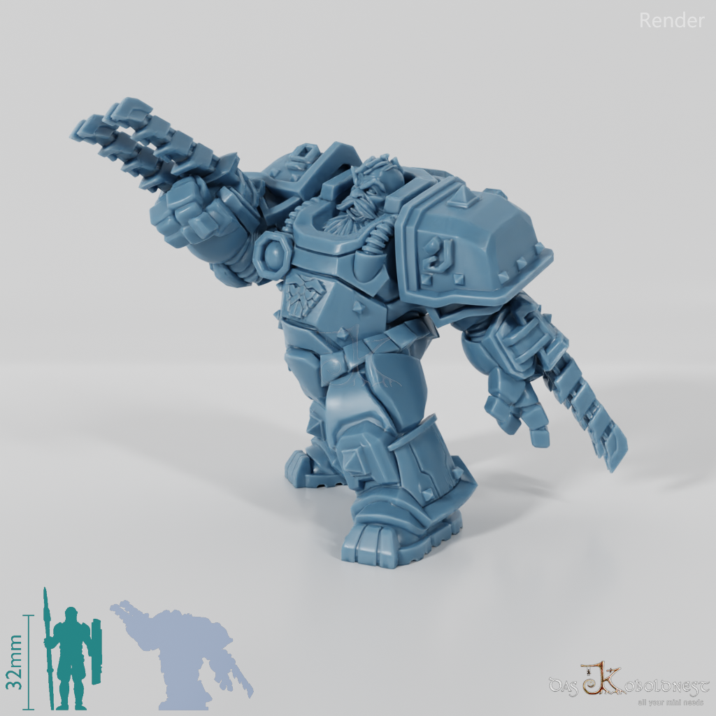 Khazaroth Empire - Iron Mole mit Klingenhandschuh 09
