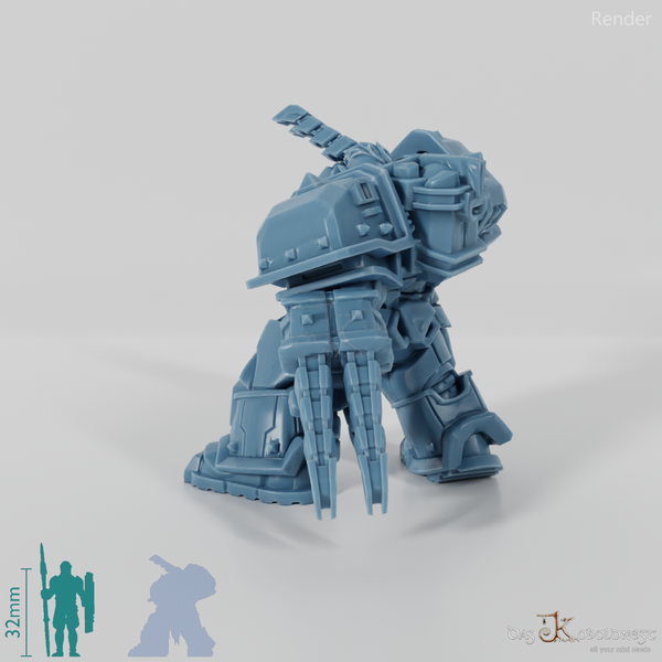 Khazaroth Empire - Iron Mole with Bladed Gauntlet 09