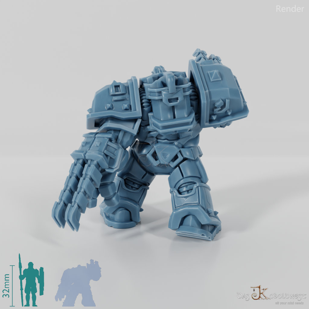 Khazaroth Empire - Iron Mole mit Klingenhandschuh 09