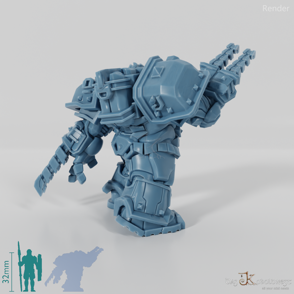 Khazaroth Empire - Iron Mole with Bladed Gauntlet 09