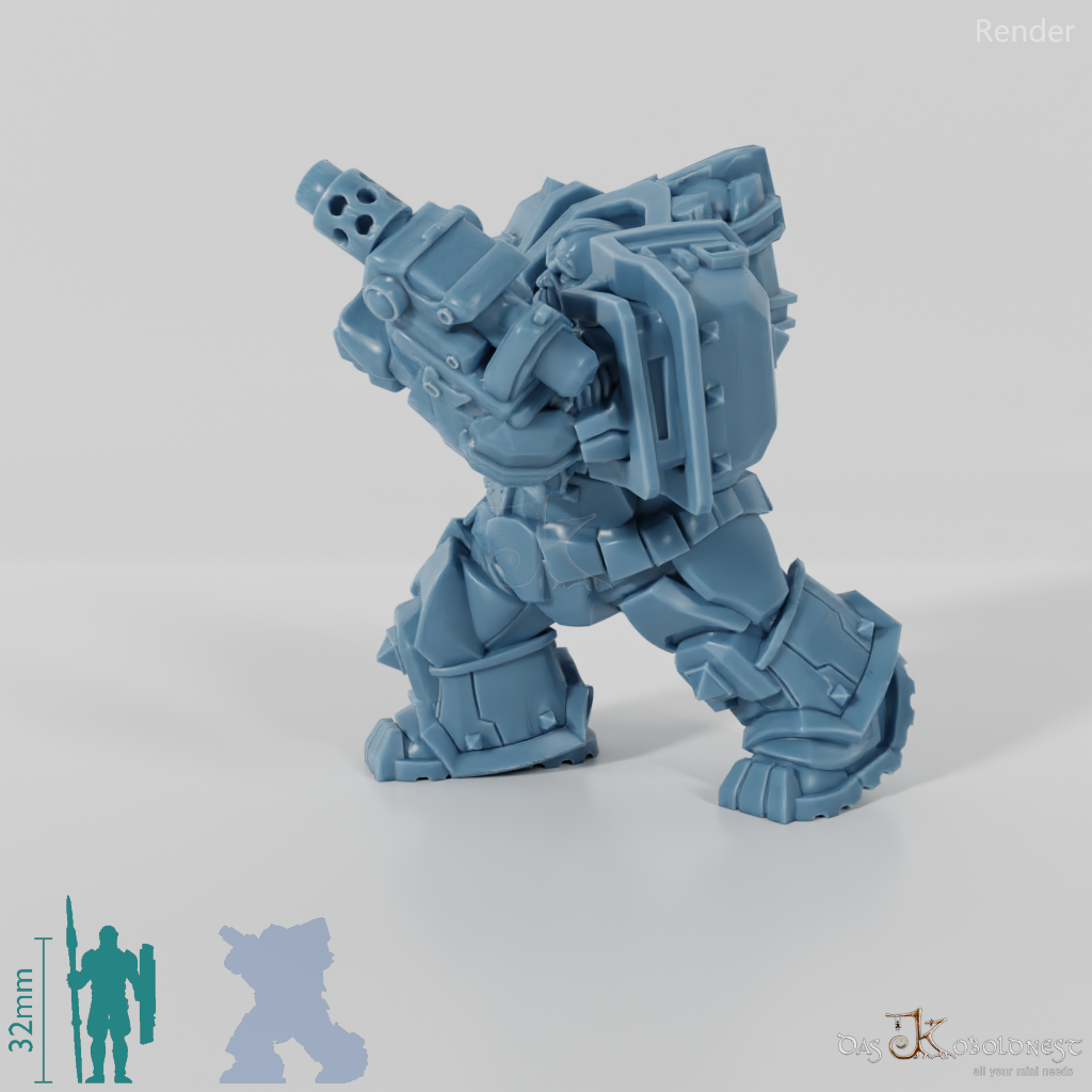 Khazaroth Empire - Iron Mole mit Klingenhandschuh und Pistole 10
