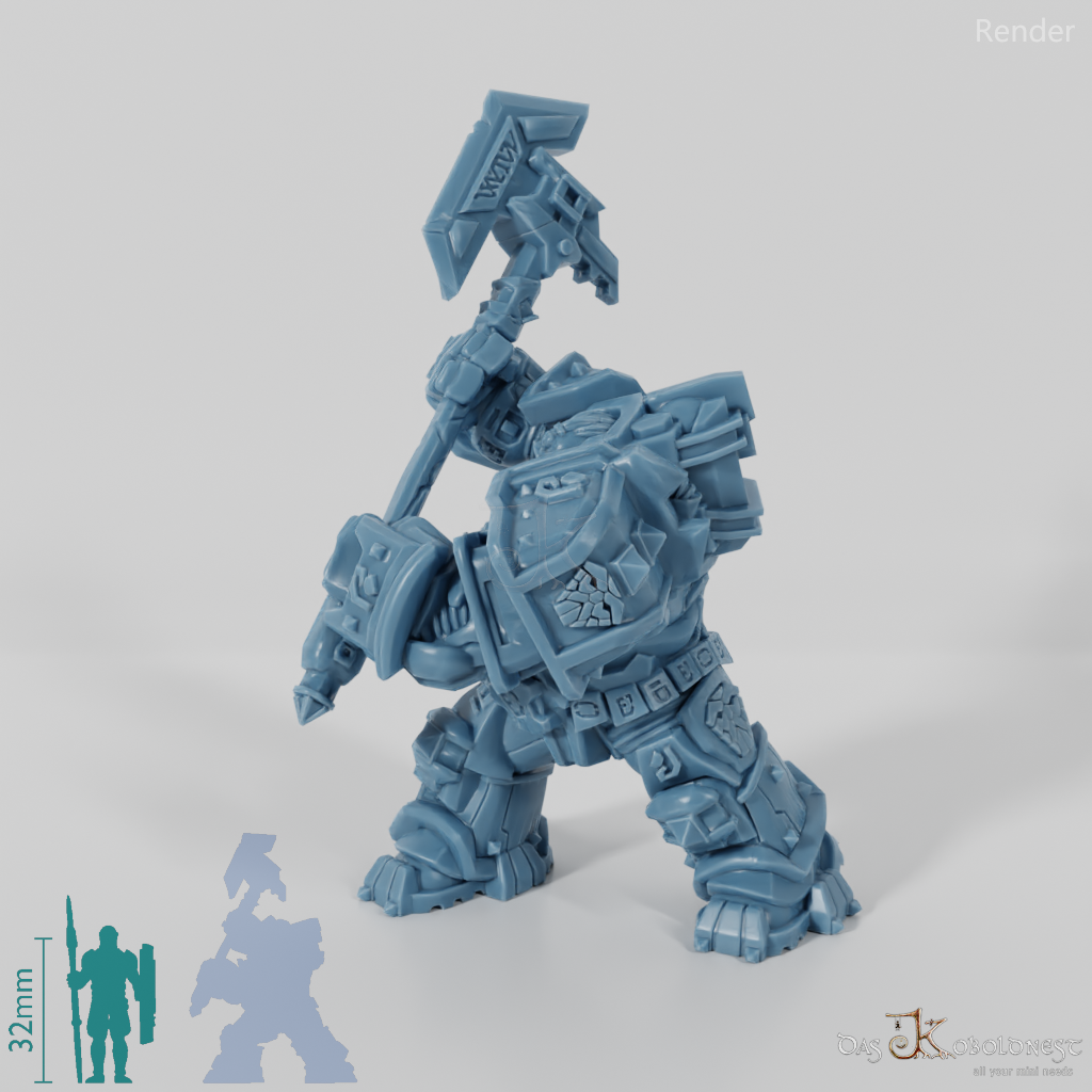 Khazaroth Empire - Iron Mole Digmaster mit Axt