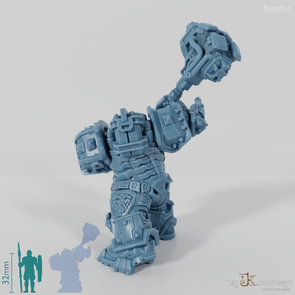 Khazaroth Empire - Iron Mole Digmaster mit Hammer