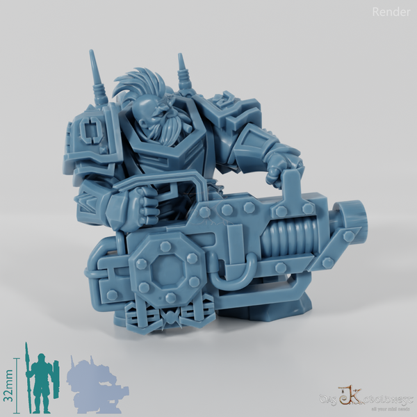 Khazaroth Empire - Prospector Specialist mit Antimateriegewehr