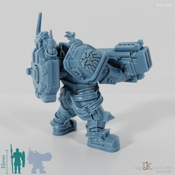 Khazaroth Empire - Prospector Specialist mit Lasergewehr