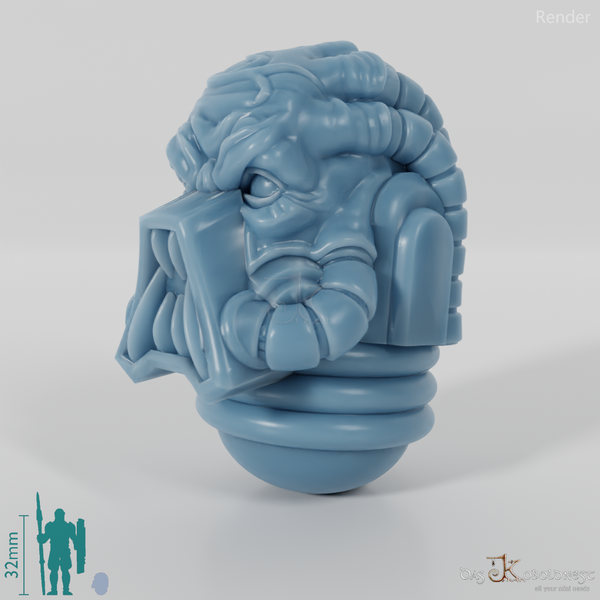 Void Blessed Soldiers - Savage Gladiator Head 01