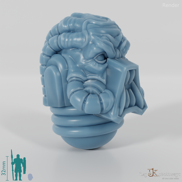 Void Blessed Soldiers - Savage Gladiator Head 01