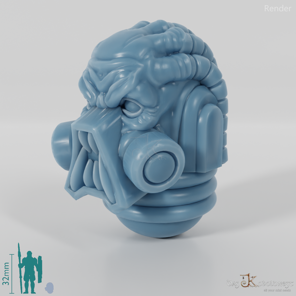 Void Blessed Soldiers - Savage Gladiator Head 02