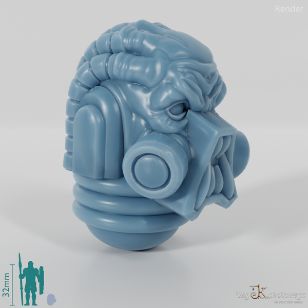 Void Blessed Soldiers - Savage Gladiator Head 02