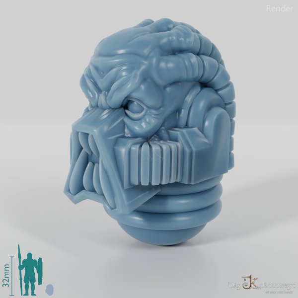 Void Blessed Soldiers - Savage Gladiator Head 03