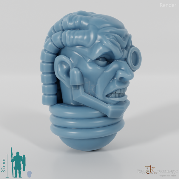 Void Blessed Soldiers - Savage Gladiator Head 05