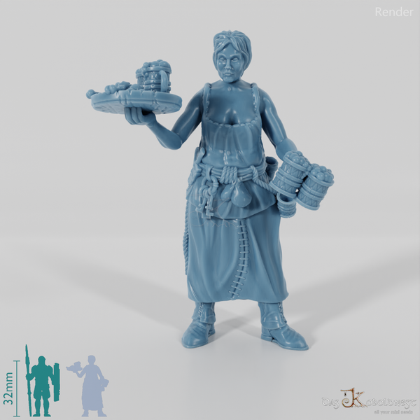 City Man - Bar Maid 01