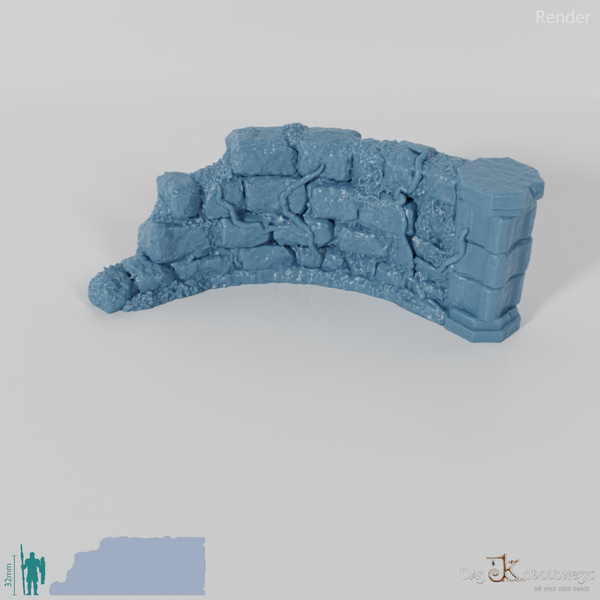 Fauns Labyrinth - Small Wall Curve C