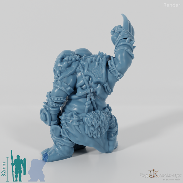 Walrus people with claw weapons