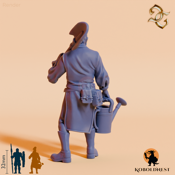 Walter Grower, Gärtner