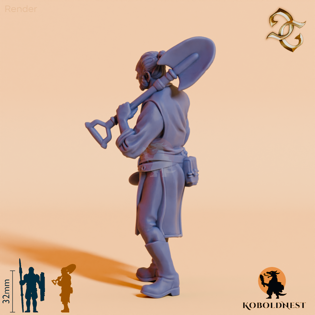 Walter Grower, Gärtner