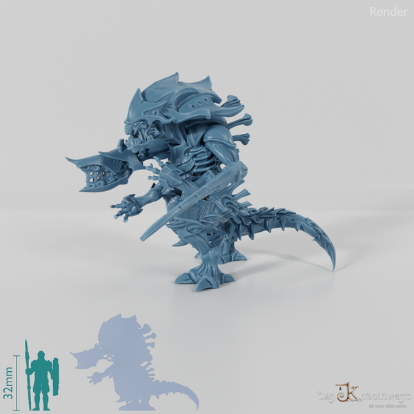 The Hive - Warrior 01 with Larva Launcher B