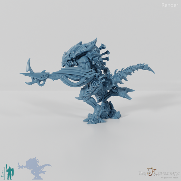 The Hive - Warrior 02 with Acid Cannon A