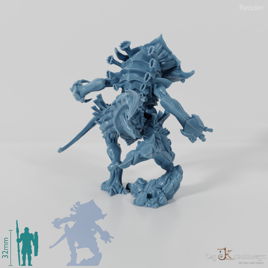 The Hive - Warrior 02 with Larva Launcher B