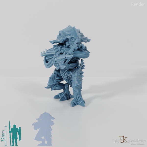 The Hive - Warrior 03 with Acid Cannon B