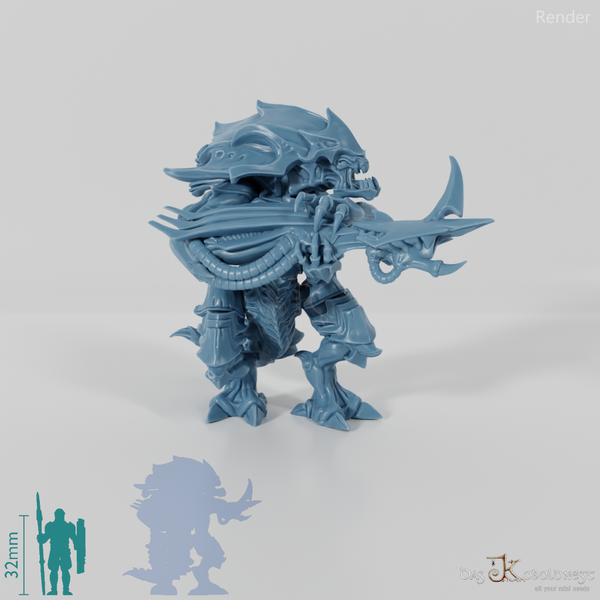 The Hive - Warrior 03 with Acid Cannon B