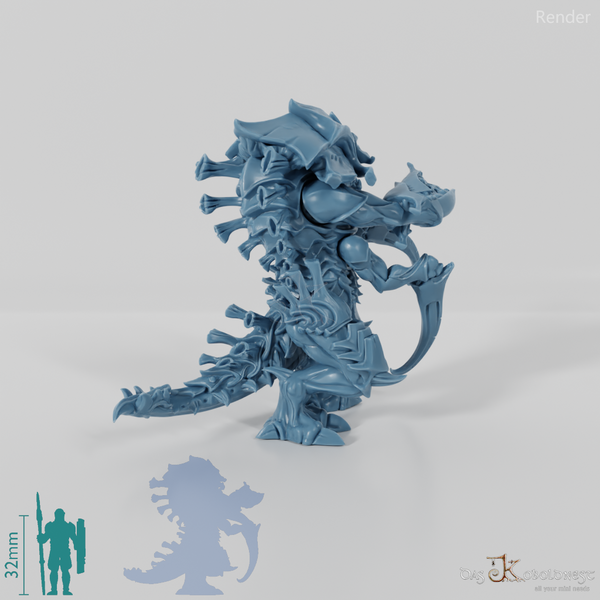 The Hive - Warrior 03 with Larva Launcher C