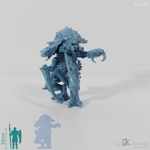 The Hive - Warrior 03 with Larva Launcher C