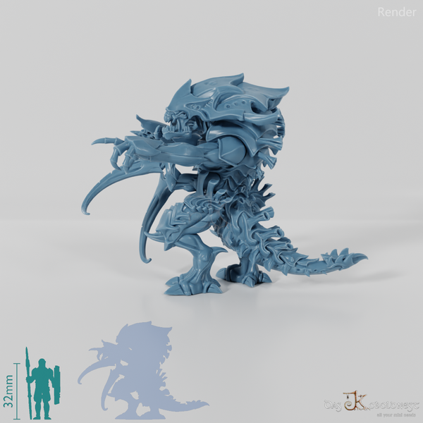 The Hive - Warrior 03 with Larva Launcher C