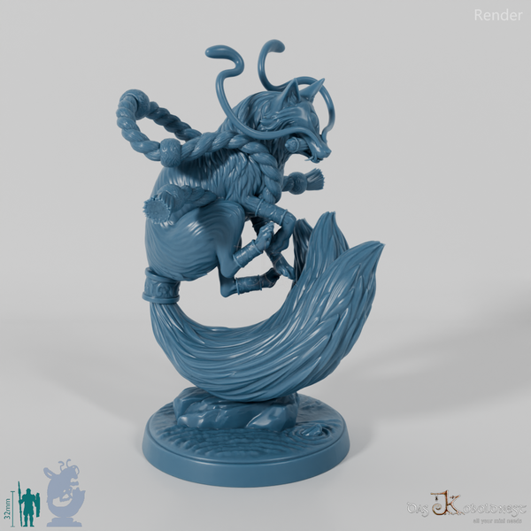 Wachender Fuchsyokai 01