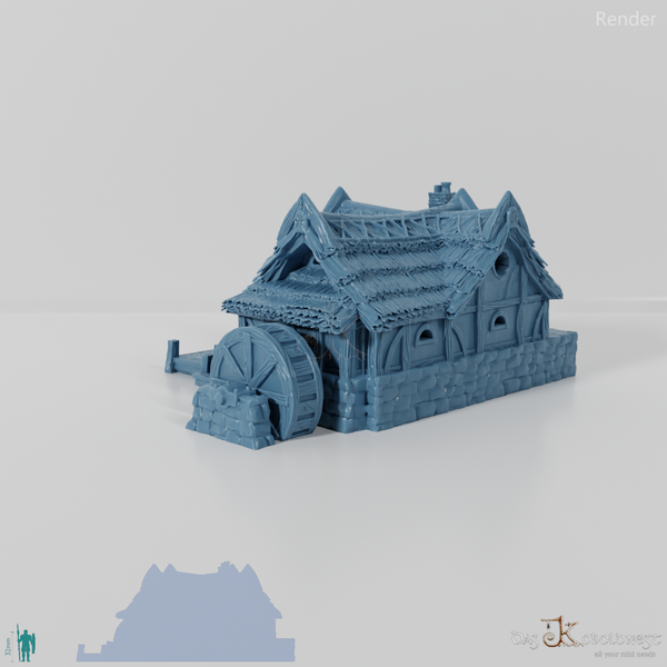 Halbling-Wassermühle