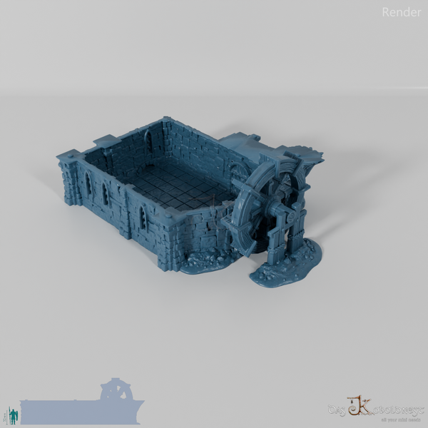 Medieval Town - Watermill House