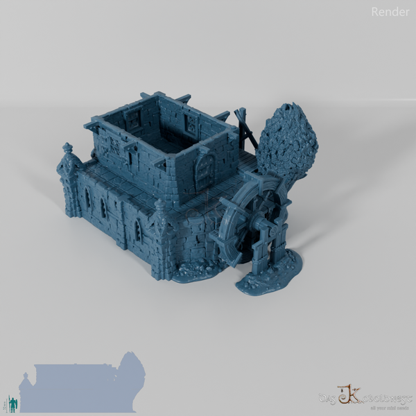 Medieval Town - Watermill House