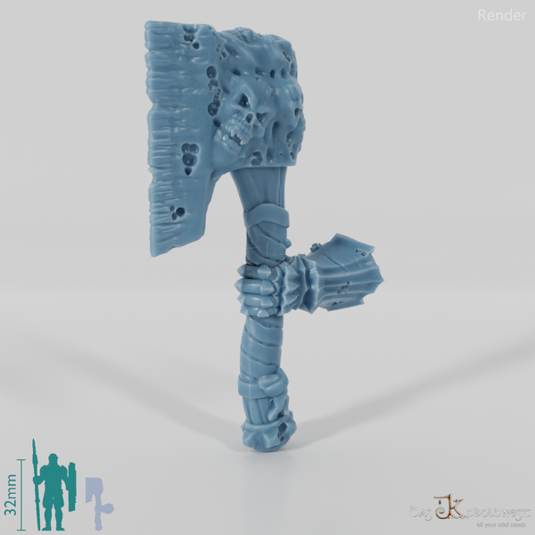 Vile Hero - Weapon - Demon Ax (straight hand)