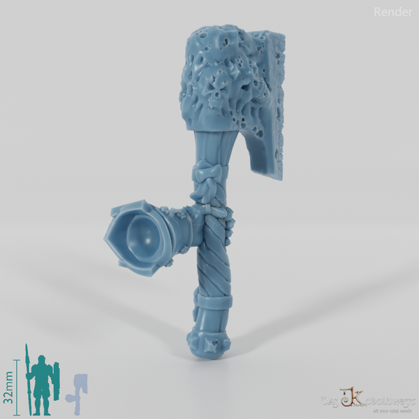 Vile Hero - Weapon - Demon Ax (straight hand)