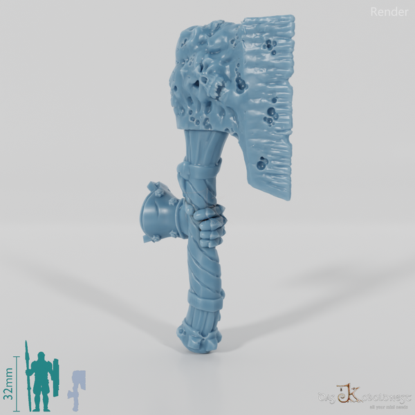 Vile Hero - Weapon - Demon Ax (straight hand)