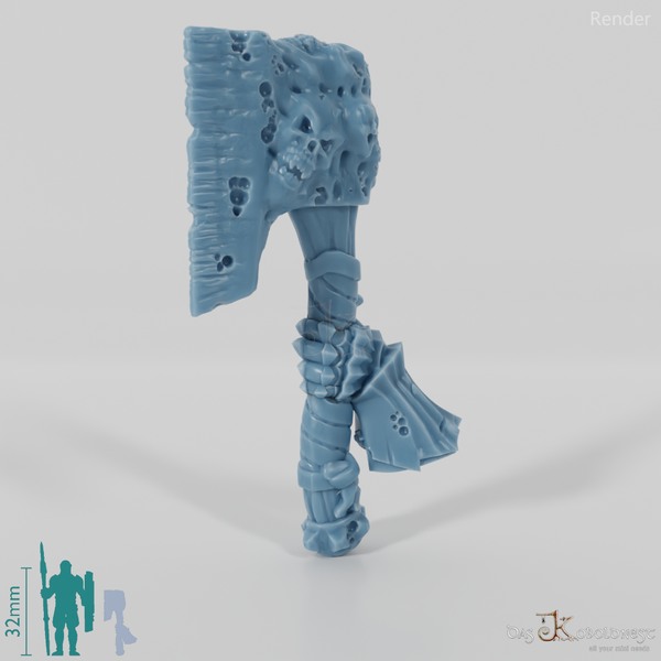 Vile Hero - Weapon - Demon Ax (angled hand)