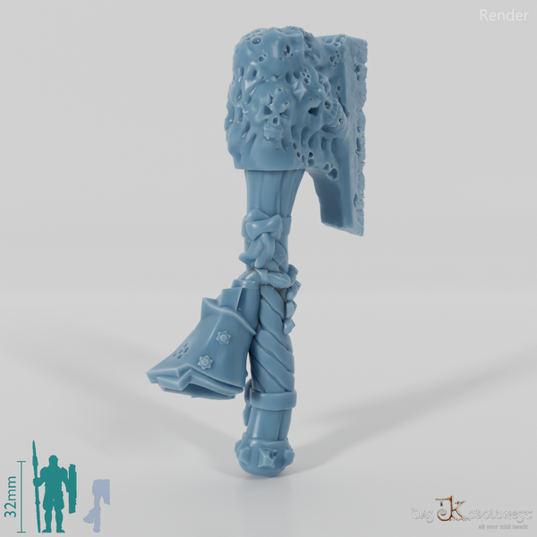 Vile Hero - Weapon - Demon Ax (angled hand)