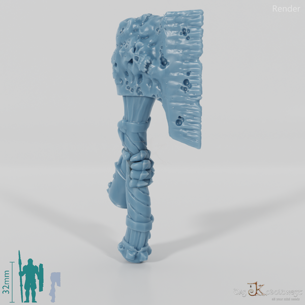 Vile Hero - Weapon - Demon Ax (angled hand)