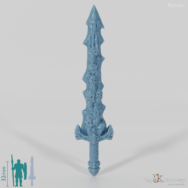 Vile Hero - Weapon - Demon Sword (without hand)