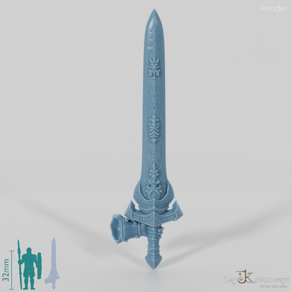 Valiant Hero - Weapon - Hero Sword (gerade Hand)