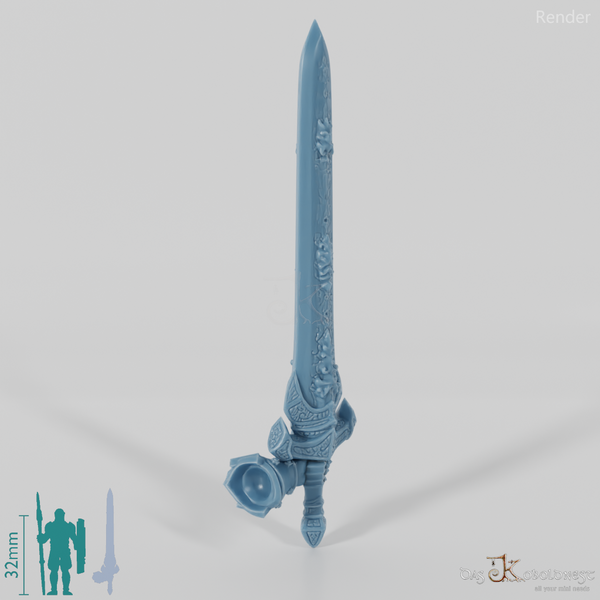 Valiant Hero - Weapon - Hero Sword (gerade Hand)