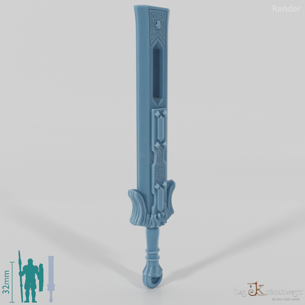 Valiant Hero - Weapon - King Sword (ohne Hand)