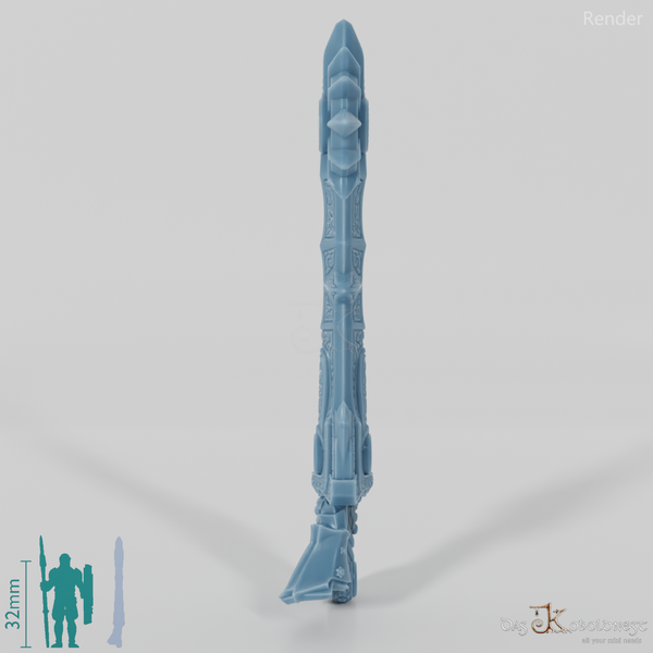 Valiant Hero - Weapon - Relic Sword (angled hand)