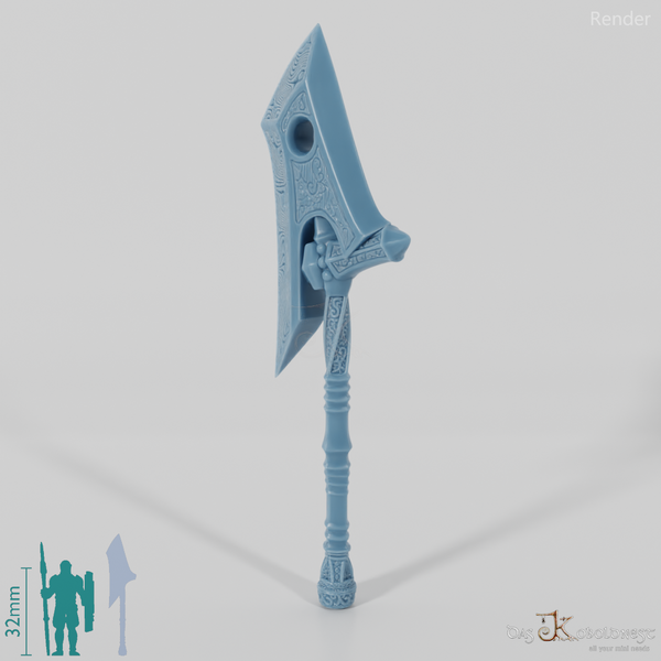 Valiant Hero - Weapon - Scepter (without hand)