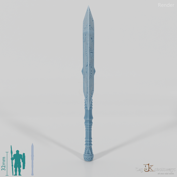 Valiant Hero - Weapon - Scepter (without hand)